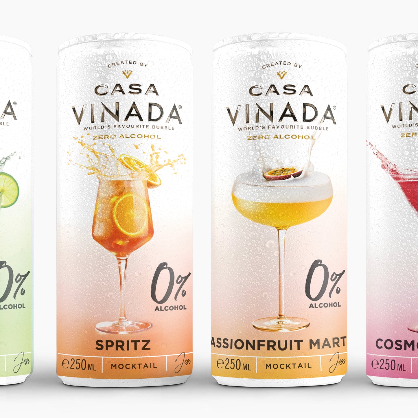 VINADA Mocktail Mojito, 250 ml burk