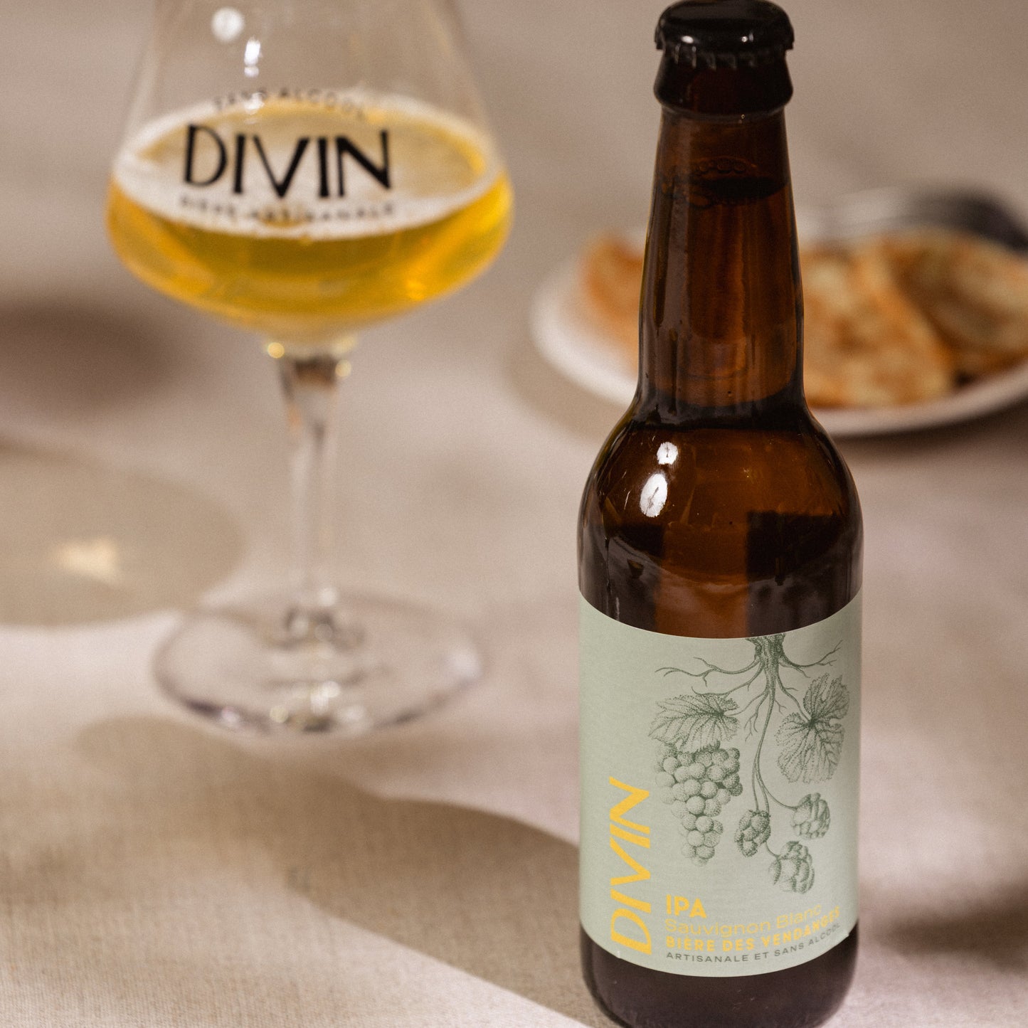 DIVIN Biére des Vendanges Blonde Chenin blanc, 330 ml