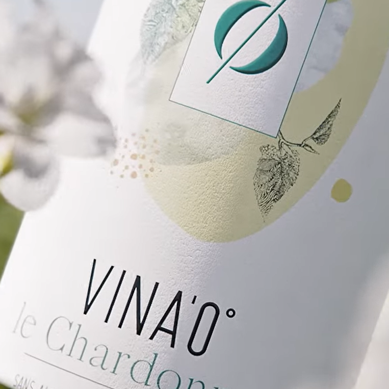 VINA´0 Le Chardonnay, alkoholfritt vitt vin, 750 ml