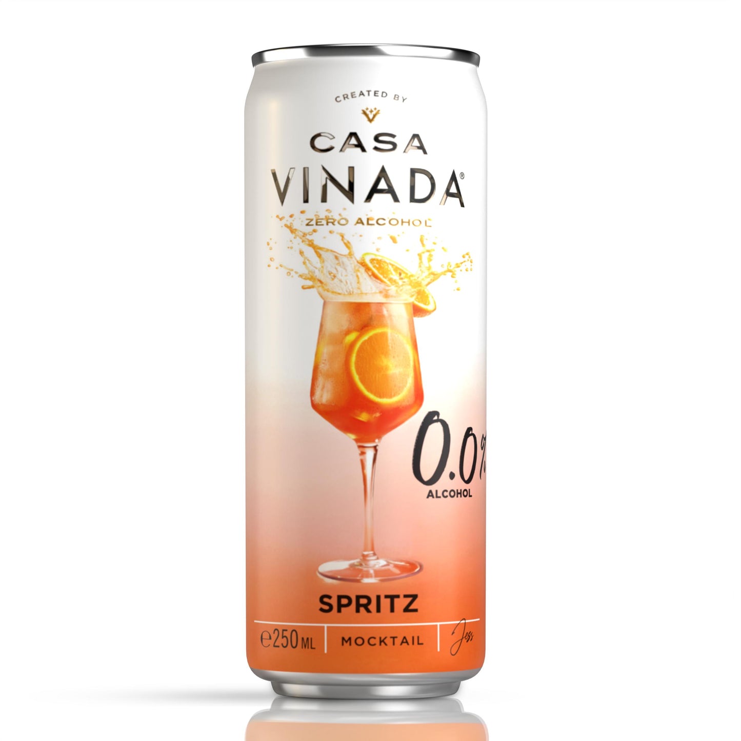 CASA VINADA Mocktail Spritz, 250 ml burk, 12-pack.