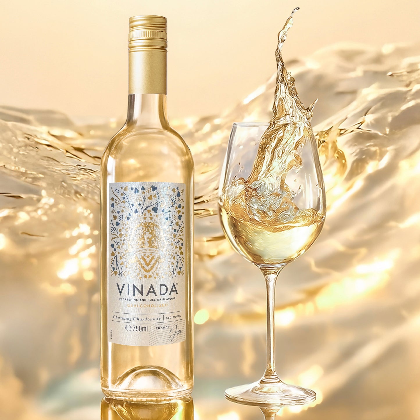 VINADA Charming Chardonnay, 750 ml. NYHET