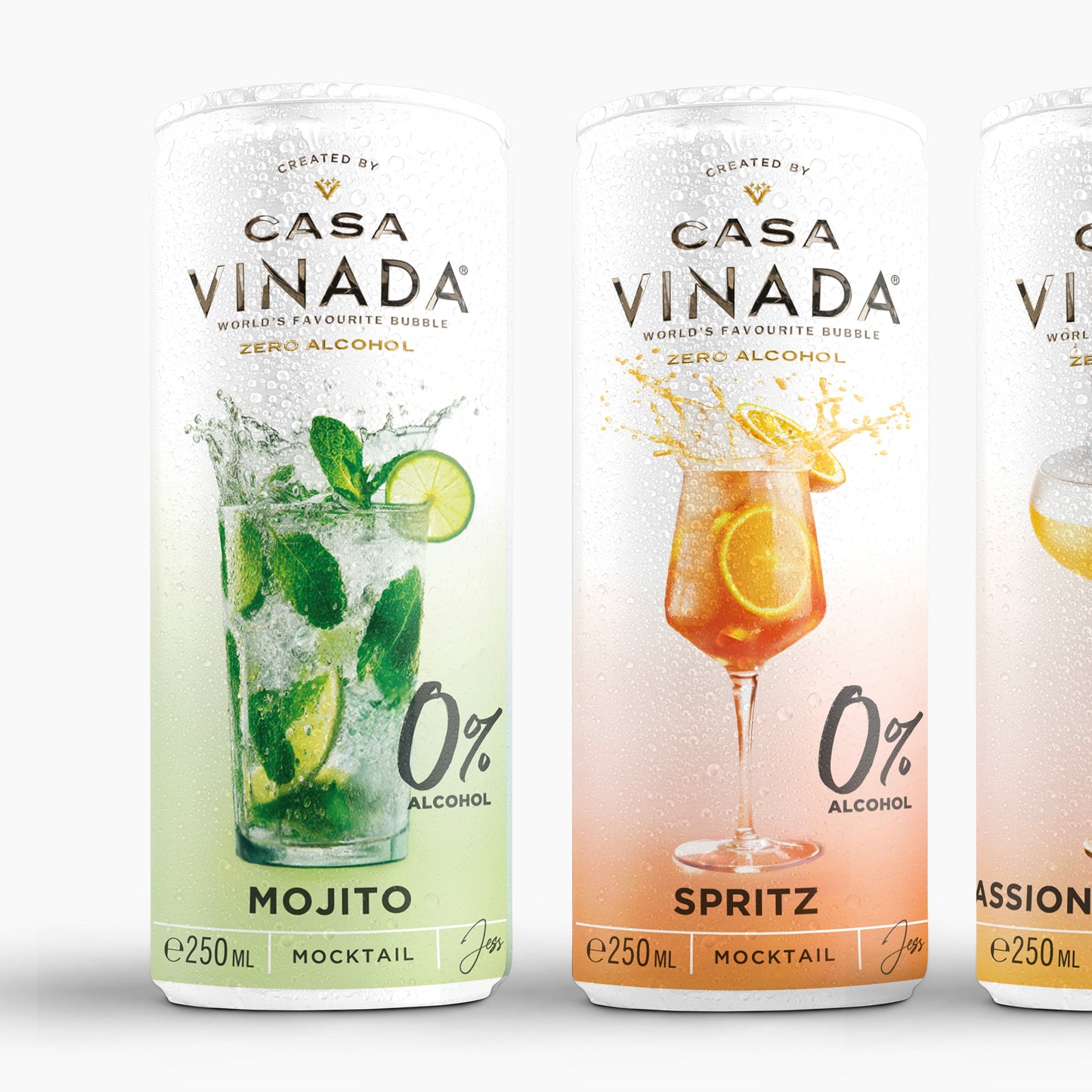 VINADA Mocktail Mojito, 250 ml burk