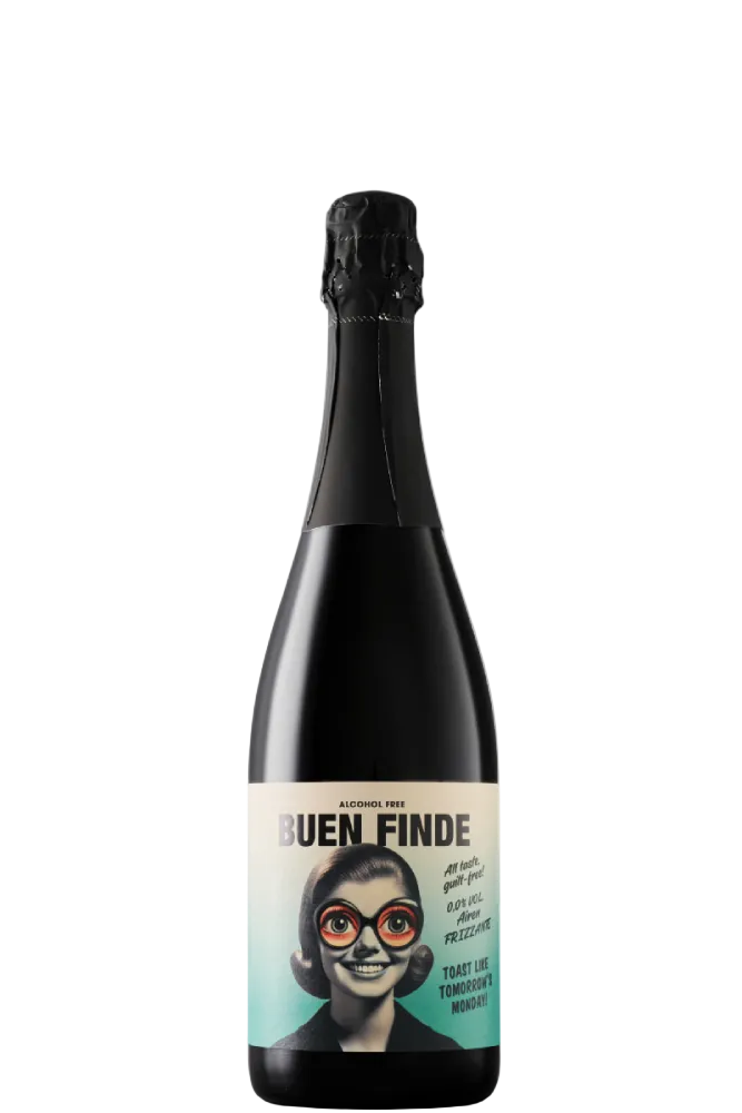 BUEN FINDE Airén Frizzante Alkoholfritt mousserande vin NYHET