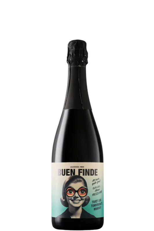 BUEN FINDE Airén Frizzante Alkoholfritt mousserande vin NYHET Lansering i april