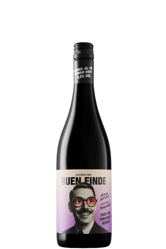 BUEN FINDE Tempranillo Alkoholfritt rött vin NYHET Lansering i april