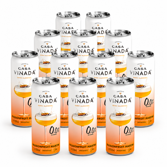 VINADA Mocktail pasjonsfrukt Martini, 250 ml krukke