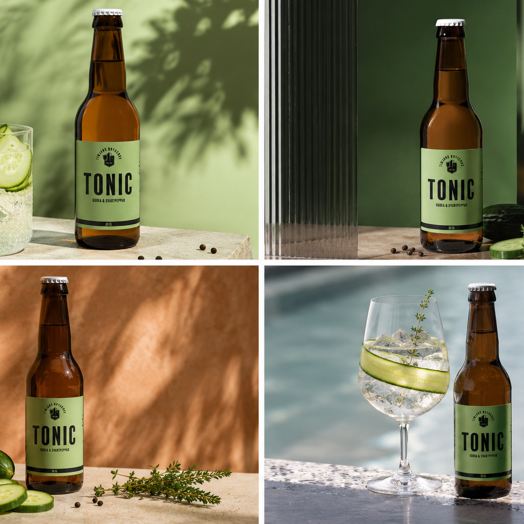 Timjan's Tonic Indian,330 ml NYHET