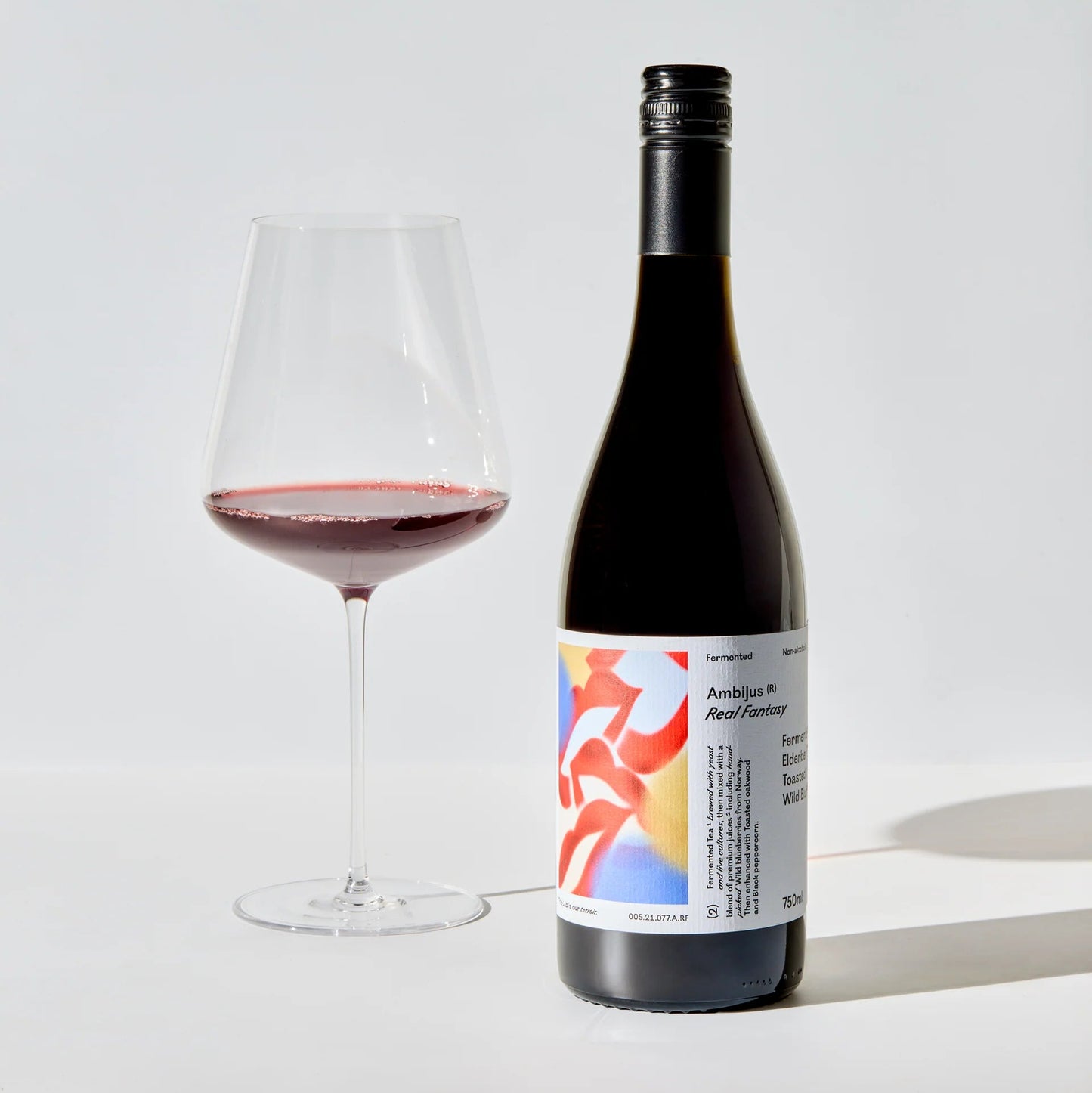 Ambijus - Real Fantasy, non-alcoholic alternative to red wine, 750ml