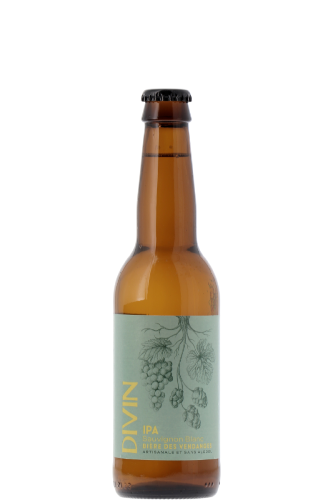DIVIN Biére des Vendanges IPA Sauvignon Blanc, 330 ml NYHET