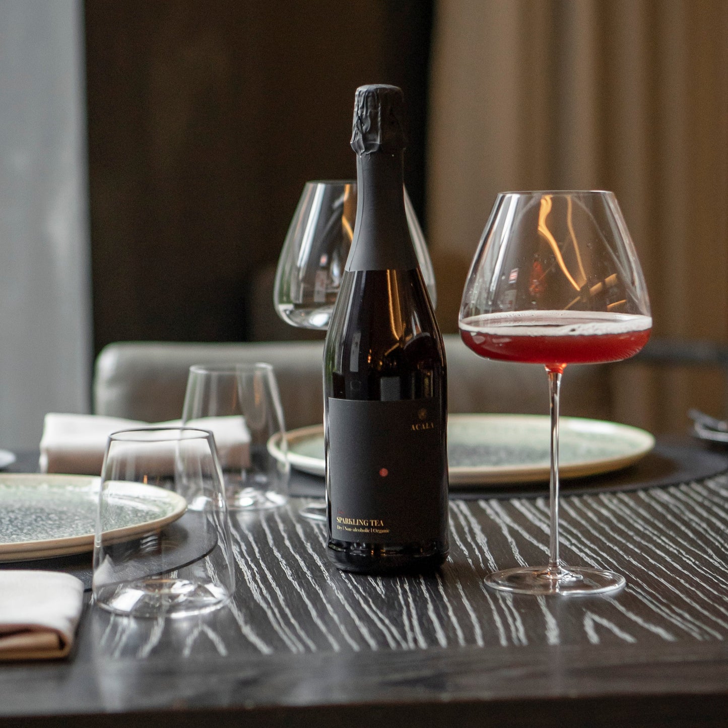 ACALA Red wine style Sparkling tea, 750 ml