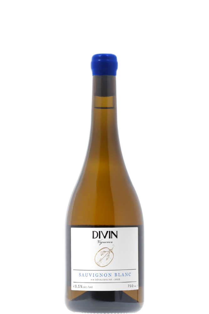 DIVIN Vigneron Alkoholfri Sauvignon Blanc, 750 ml.