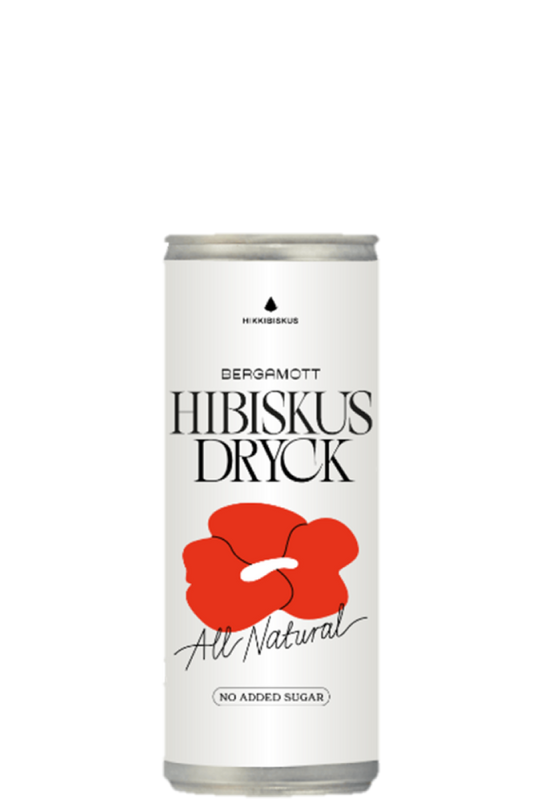 Hikkibiskus Bergamott, kullsyreholdig, boks, 330 ml. NYHET