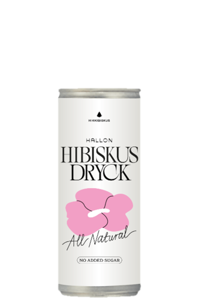 Hikkibiskus Raspberry, sparkling can, 330 ml. NEW