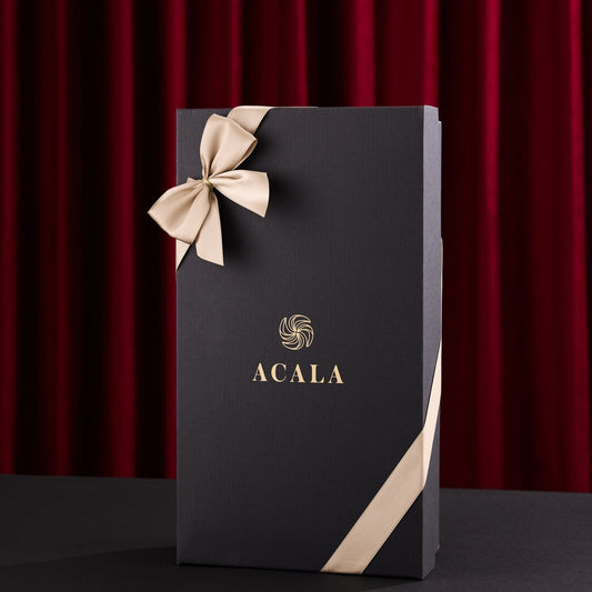 ACALA Set no. 1. Red and White wine style exclusive gift set. 2 X 750 ml