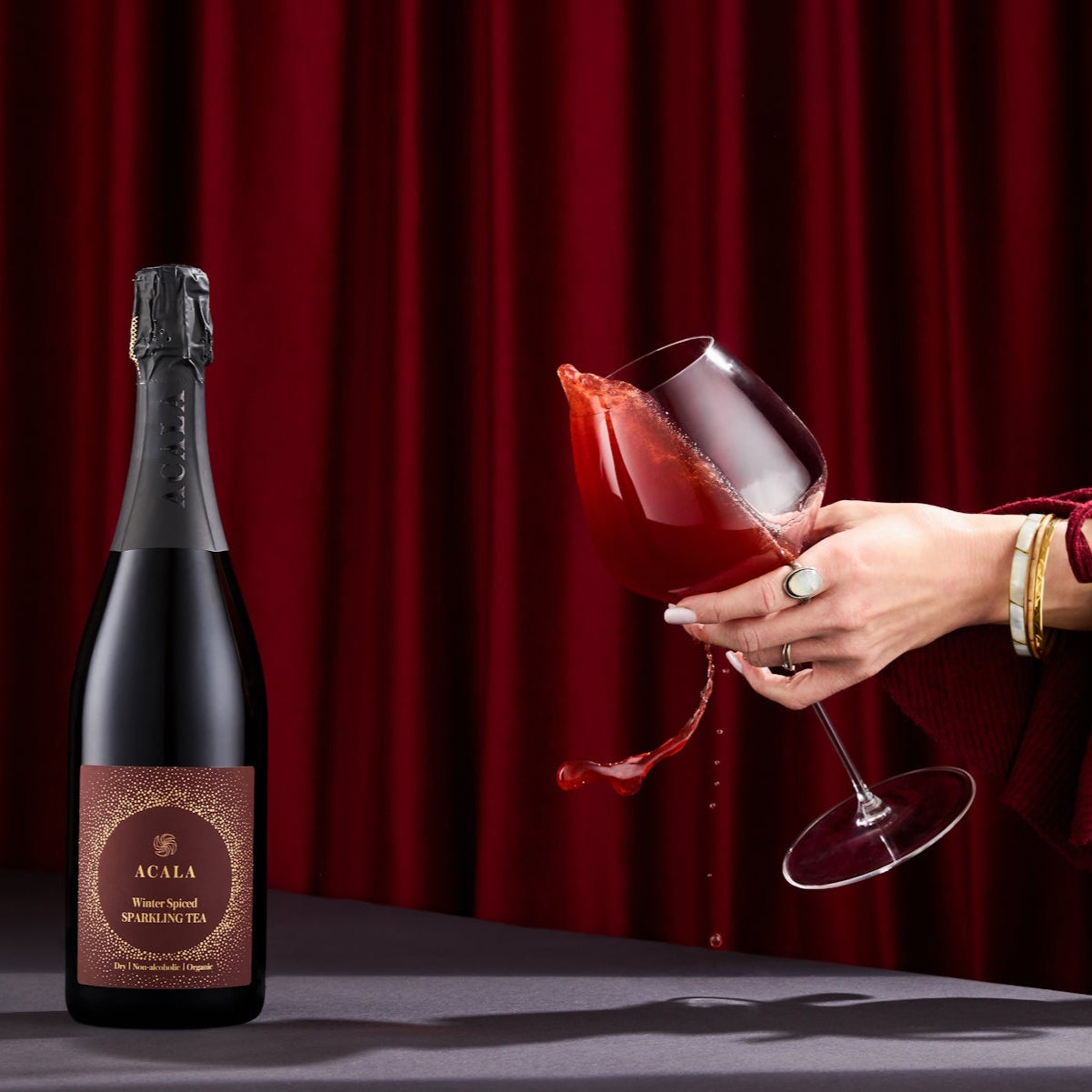 ACALA Winter Spiced Sparkling tea, 750 ml