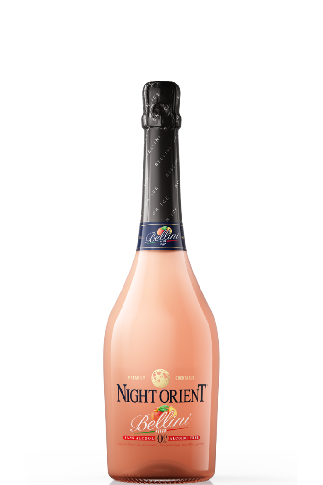 Night Orient Alkoholfri Sparkling Bellini, 750 ml.