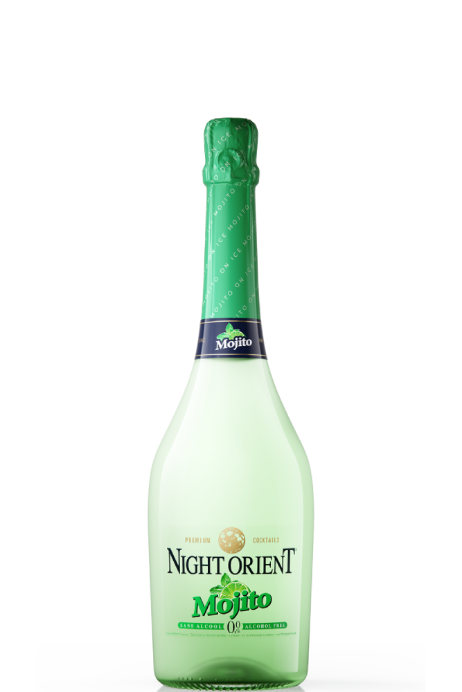 Night Orient Alkoholfri Sparkling Classic Mojito, 750 ml.