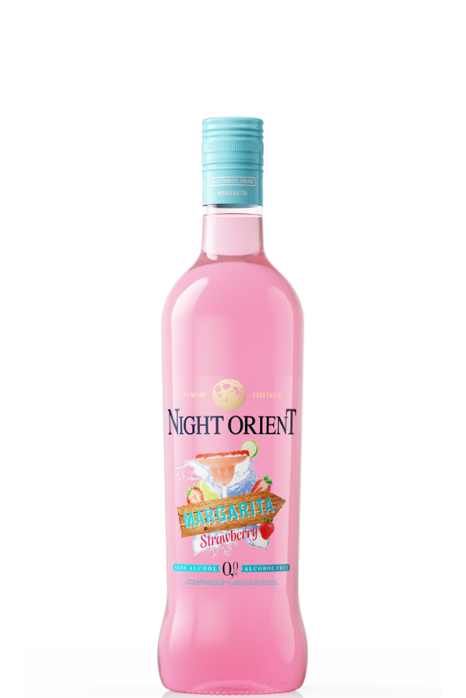 Night Orient Mocktail Alcohol-free Strawberry Margarita, 700 ml.