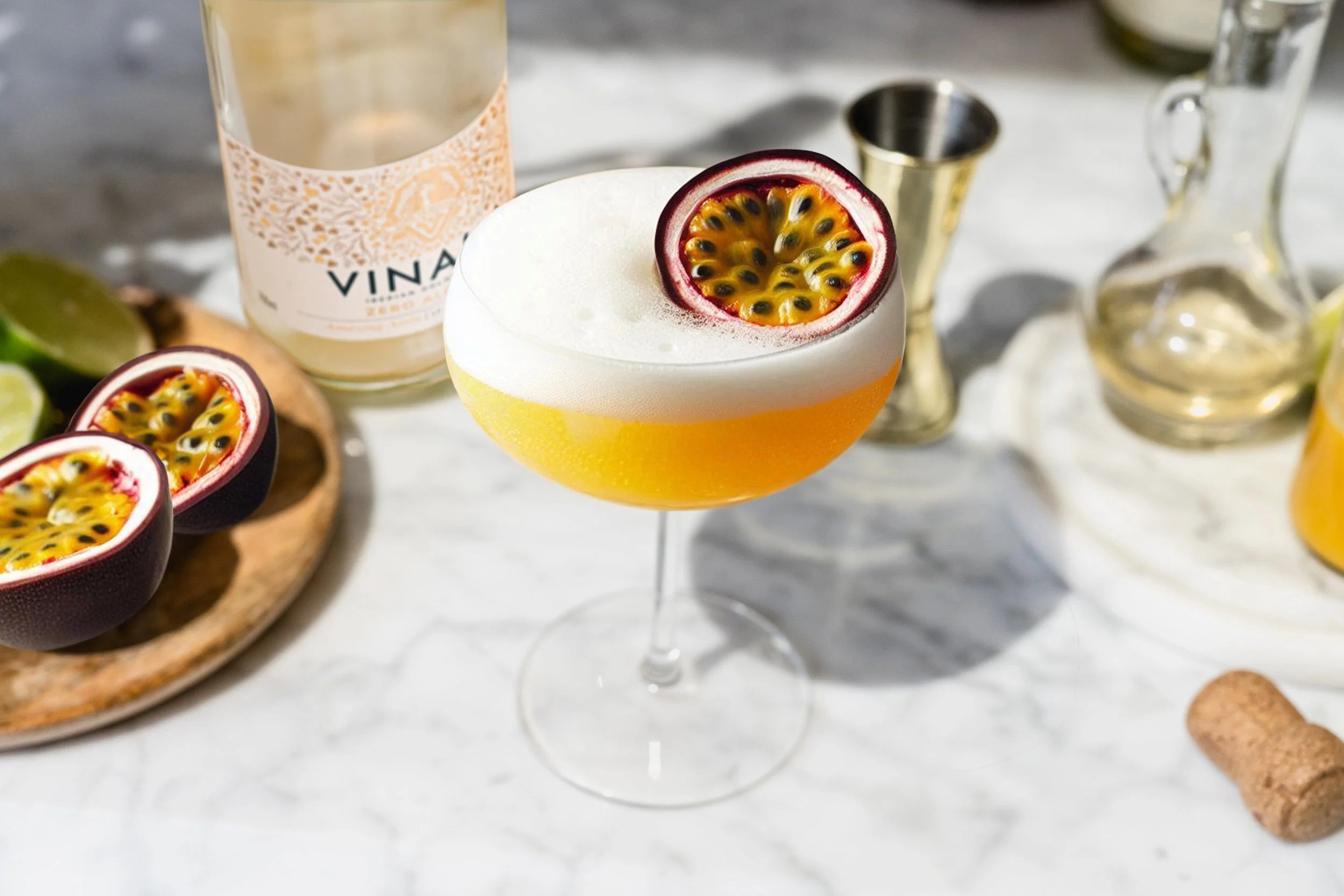 Passionfruit martini