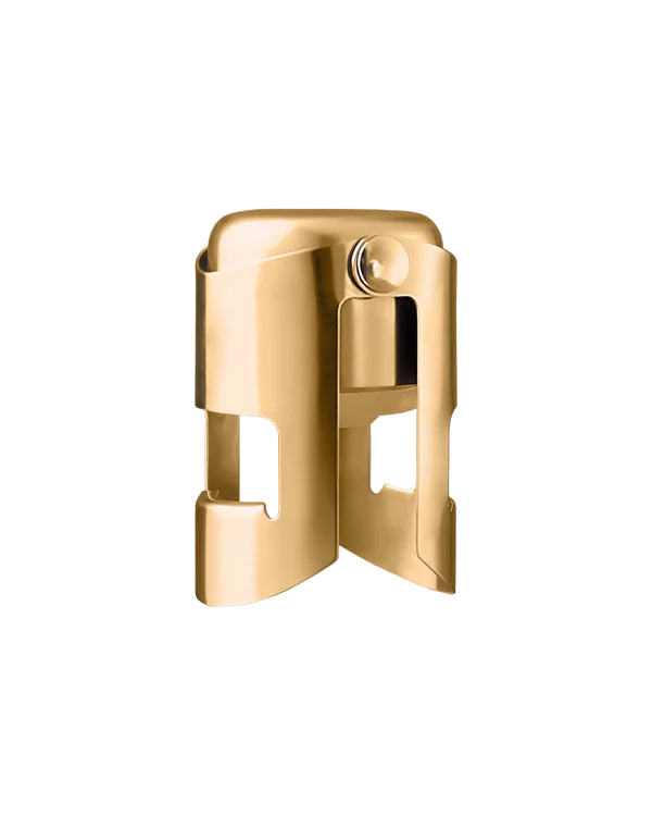 VINADA Champagne stopper.  Guldfärgad i metall.