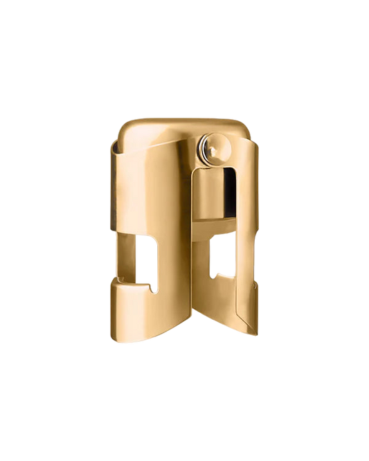 VINADA Champagne stopper.  Guldfärgad i metall.