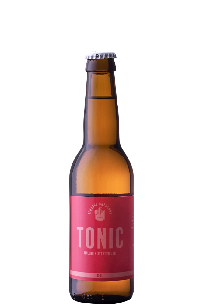 Timjan's Tonic Hallon & Svartvinbär, 330 ml. NYHET