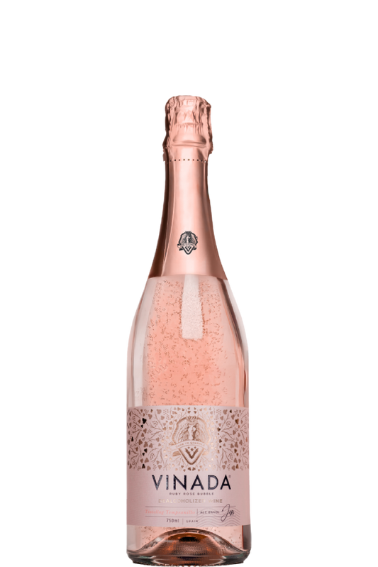 VINADA Alkoholfri Tinteling Tempranillo Rosébubbel, 750 ml