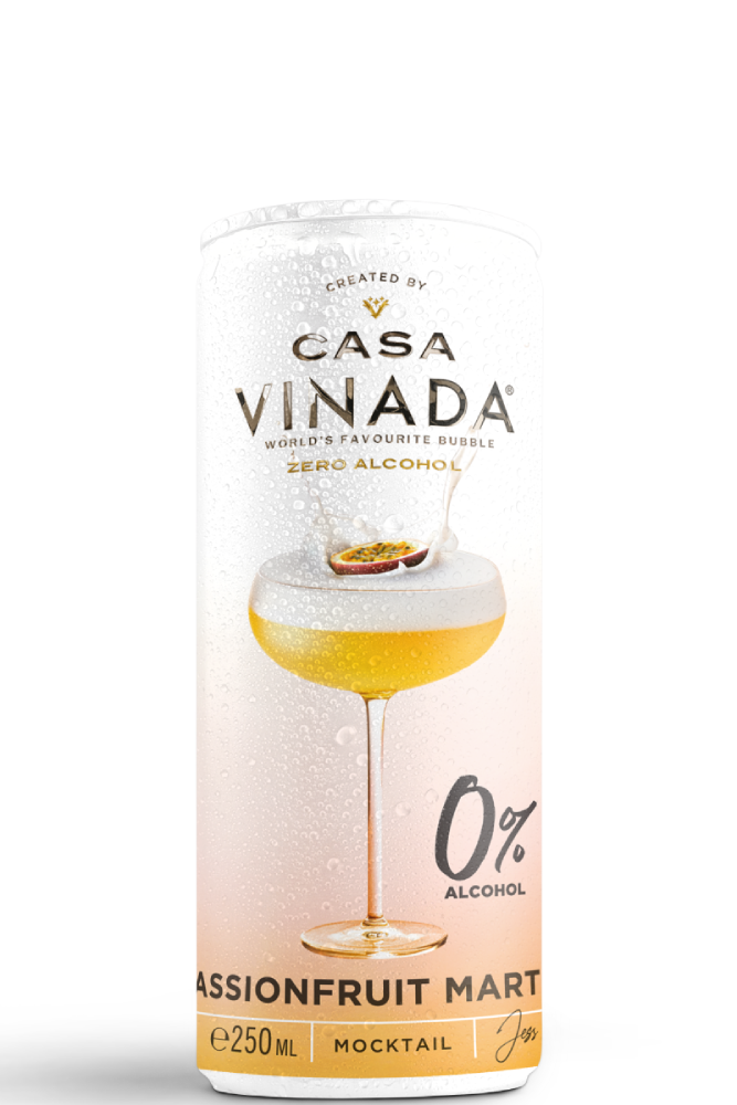 VINADA Mocktail pasjonsfrukt Martini, 250 ml krukke