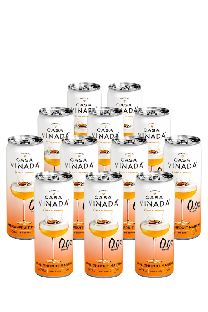 VINADA Mocktail pasjonsfrukt Martini, 250 ml krukke