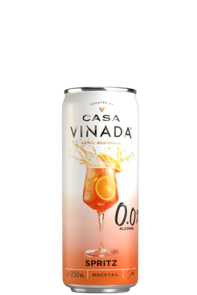 VINADA Mocktail Spritz, 250 ml burk. NYHET