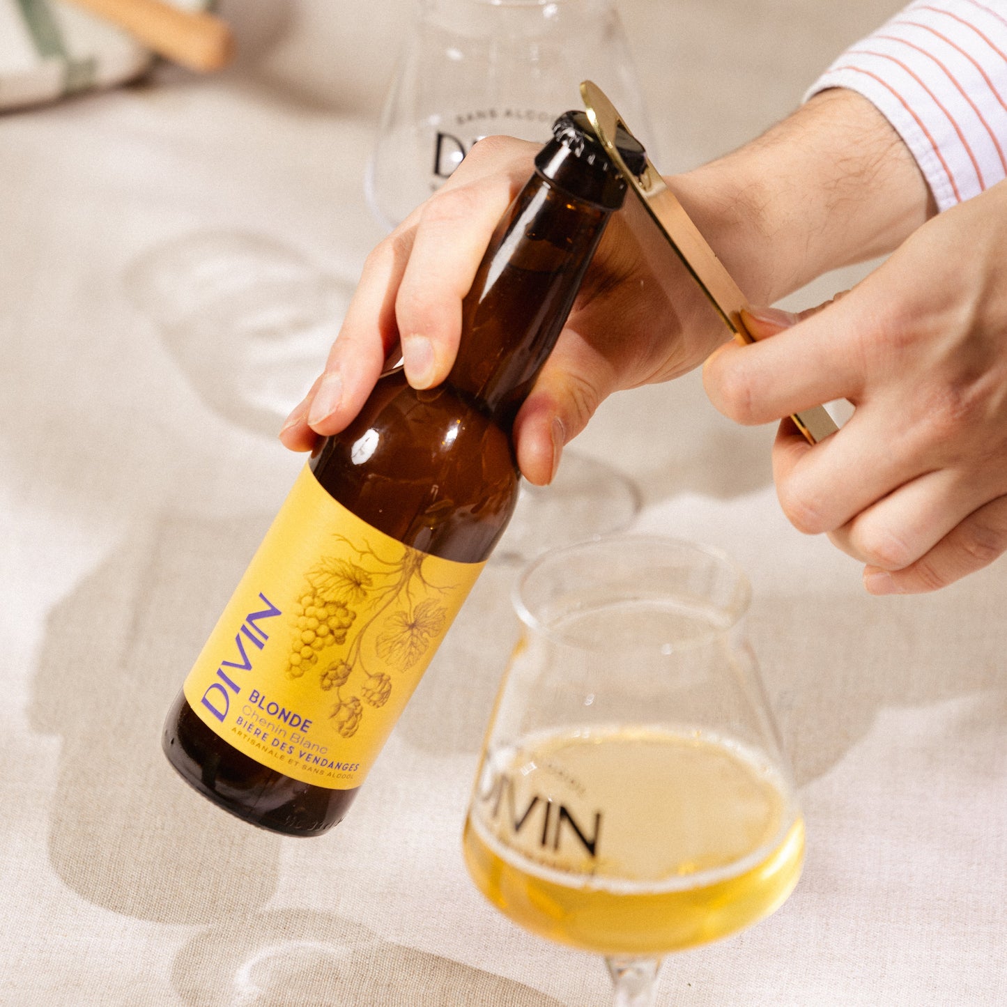 DIVIN Biére des Vendanges IPA Sauvignon Blanc, 330 ml