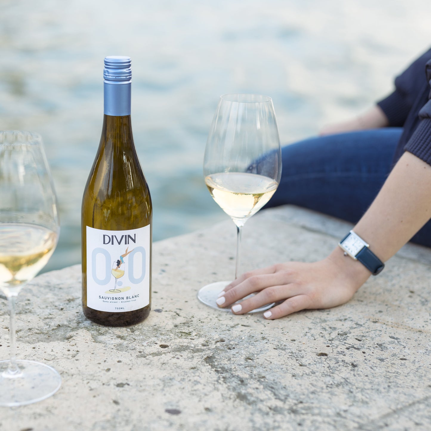 DIVIN Origine Alkoholfri Sauvignon Blanc, 750 ml.