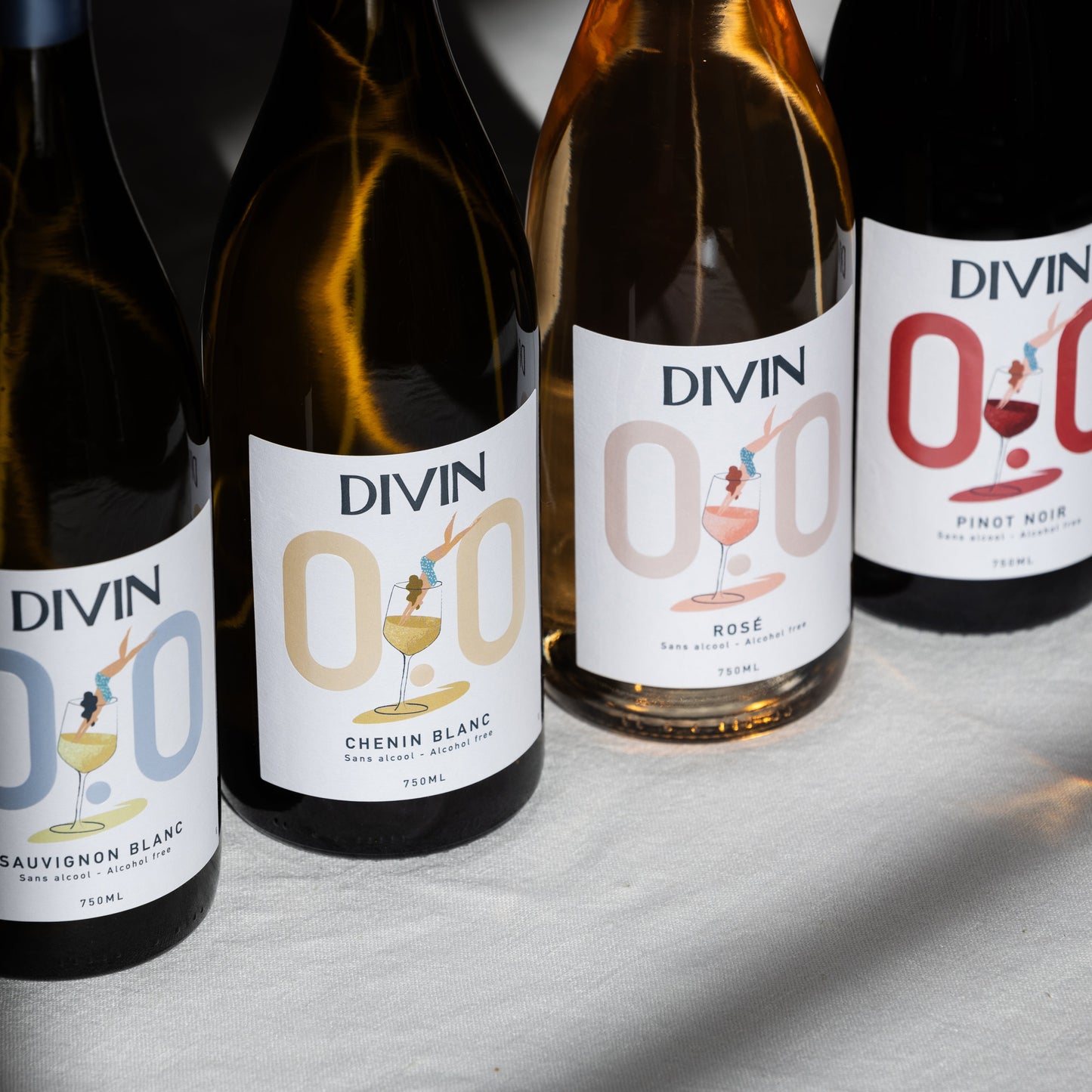 DIVIN Origine Alcohol-free Pinot Noir, 750 ml.