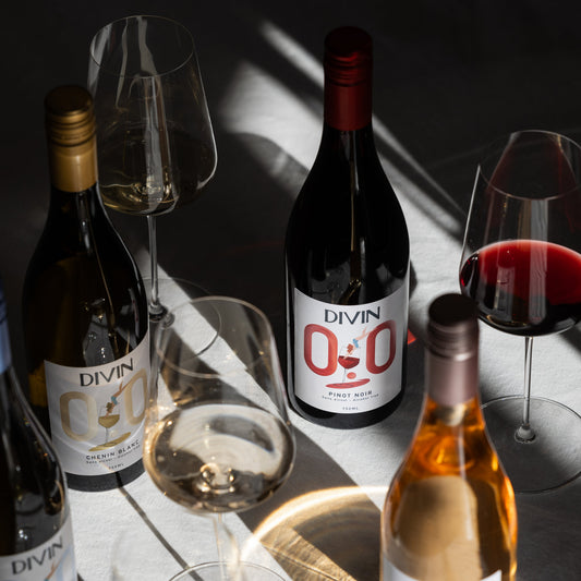 DIVIN Origine Alkoholfri Pinot Noir, 750 ml.